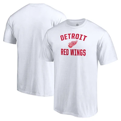 Men's  White Detroit Red Wings Victory Arch T-Shirt