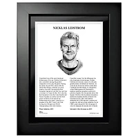 Nicklas Lidstrom Detroit Red Wings - 2015 Legends Line 12'' x 16'' Photo encadrée