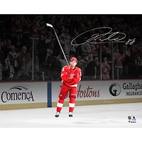 Patrick Kane Detroit Red Wings Autographed 16" x 20" 500th NHL Goal Celebration Photograph