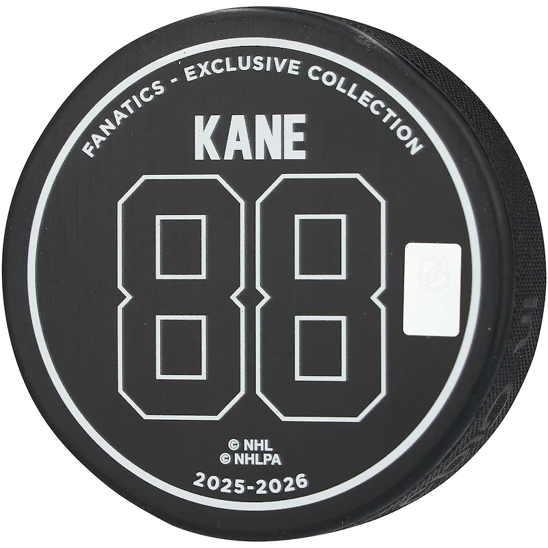 Patrick Kane Detroit Red Wings Autographed 500th NHL Goal Hockey Puck - Limited Edition of 188