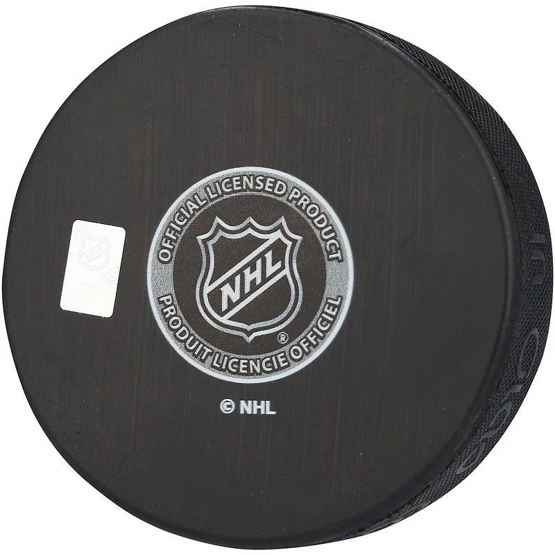 Patrick Kane Detroit Red Wings Autographed Hockey Puck with "500th NHL G 1-8-26" Inscription