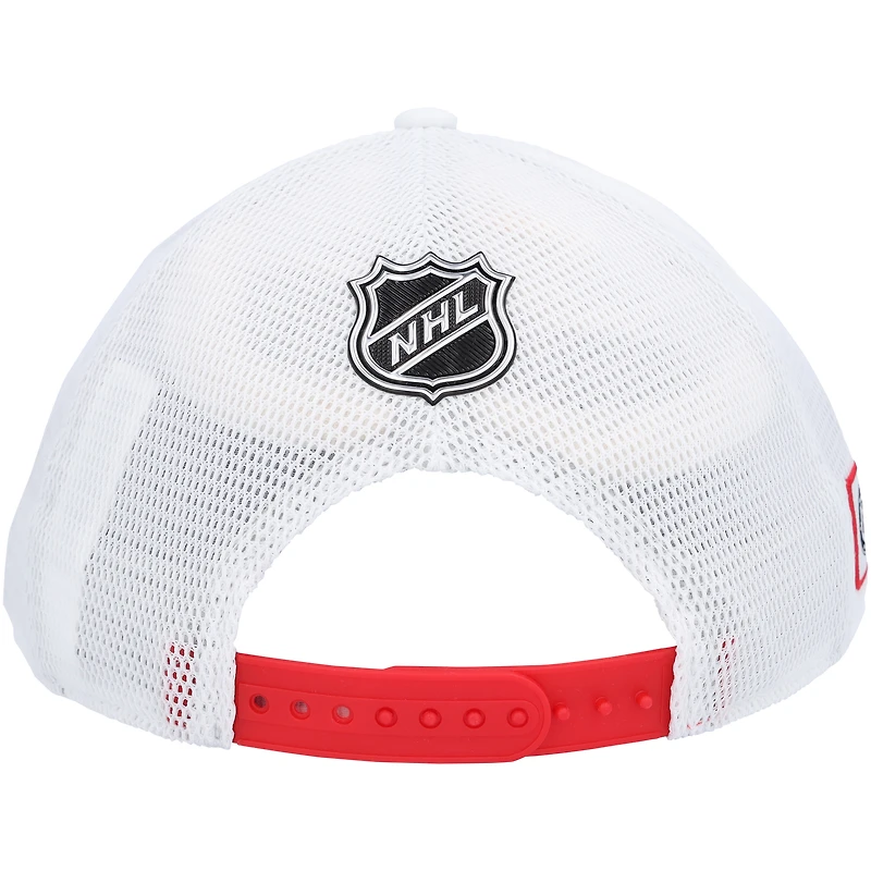 Casquette blanche dédicacée Fanatics Draft des Red Wings de Detroit de Patrick Kane