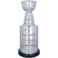Pavel Datsyuk Detroit Red Wings Autographed 2' Replica Stanley Cup with Multiple Inscriptions - Limited Edition #1/1 - Signed in Red Ink