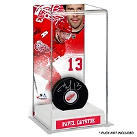Étui de luxe pour rondelles de hockey de grande taille des Red Wings de Detroit de Pavel Datsyuk