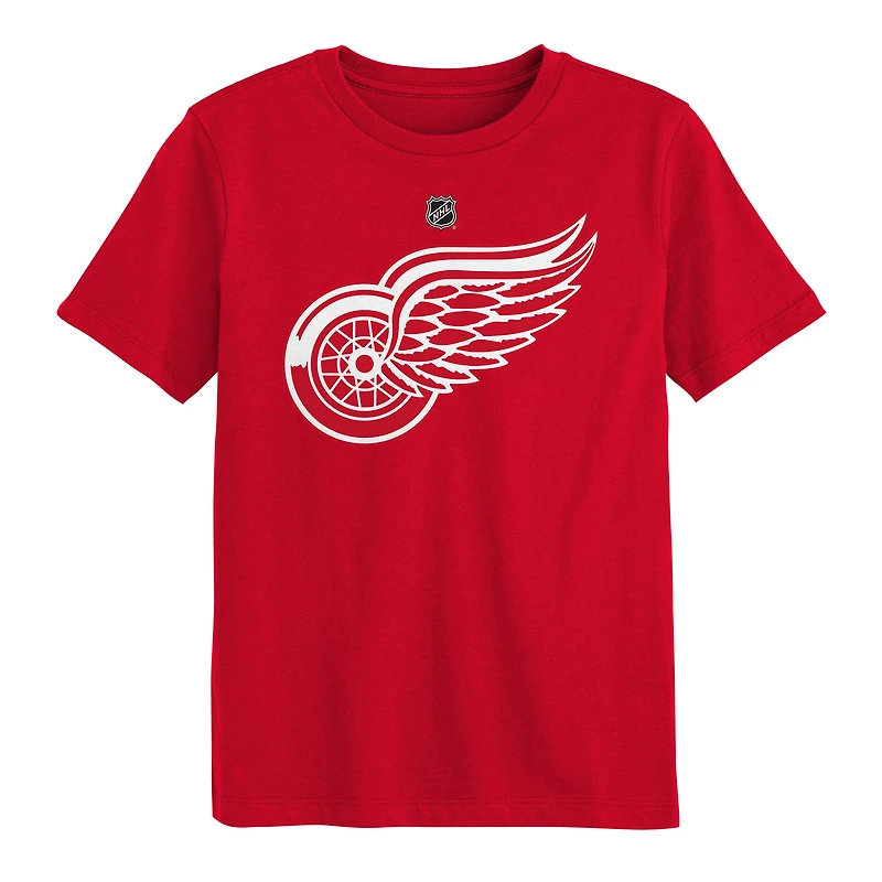 Preschool Outerstuff Red Detroit Wings Primary Logo T-Shirt