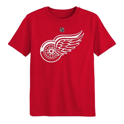 Preschool Outerstuff Red Detroit Wings Primary Logo T-Shirt