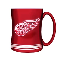 Red Detroit Red Wings Sculpted Relief Mug