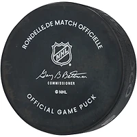 Simon Edvinsson Detroit Red Wings Autographed Official Game Puck with "Hockeytown" Inscription