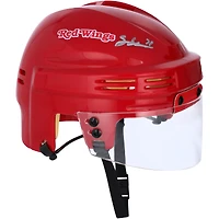 Simon Edvinsson Detroit Red Wings Mini casque rouge autographié