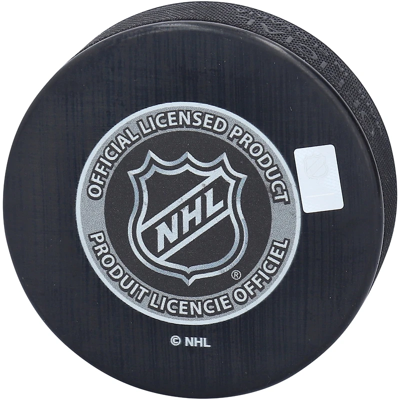 Steve Yzerman Detroit Red Wings Autographed 2002 Stanley Cup Champions Logo Hockey Puck