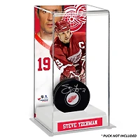 Steve Yzerman Étui de luxe pour rondelle de hockey de luxe des Red Wings de Detroit