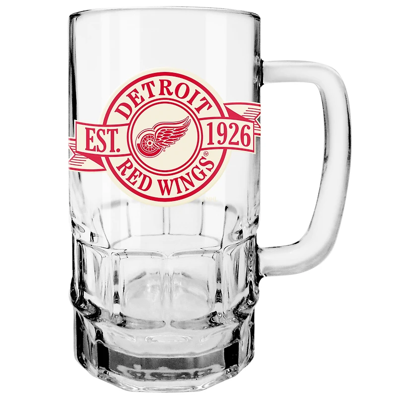 Le Sports Vault Detroit Red Wings 18 oz. Chope à bière