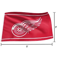 The Sports Vault Detroit Red Wings - 3' x 5' Flag