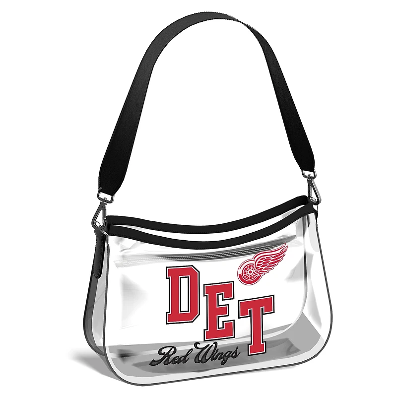 Mini-sac à main transparent Detroit Red Wings Stadium de WEAR by Erin Andrews
