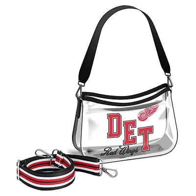 Mini-sac à main transparent Detroit Red Wings Stadium de WEAR by Erin Andrews