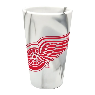 WinCraft Red Wings de Détroit 16oz. Verre à pinte en silicone à la mode
