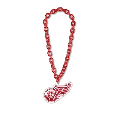 WinCraft Detroit Red Wings Big Chain Logo Necklace