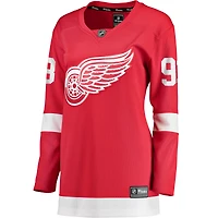 Women's Fanatics Alex DeBrincat Red Detroit Wings Home Premier Breakaway Player Jersey