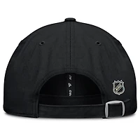 Casquette ajustable authentique Pro Rink des Red Wings de Detroit pour femmes Fanatics noire