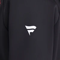 Women's Fanatics Black Detroit Red Wings Authentic Pro Rink Raglan Full-Zip Hoodie