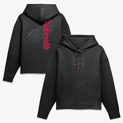 Women's Fanatics Detroit Red Wings Blackout Hoodie