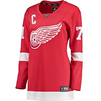Women's Fanatics Dylan Larkin Red Detroit Wings  Breakaway Jersey