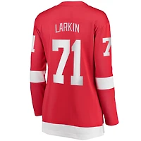 Fanatics pour femmes Dylan Larkin Red Detroit Wings Home Premier Breakaway Player Maillot
