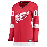 Fanatics Branded Red Detroit Wings Breakaway - Maillot personnalisé