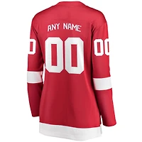 Fanatics Branded Red Detroit Wings Breakaway - Maillot personnalisé