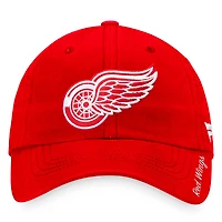 Women's Fanatics Red Detroit Red Wings Core Primary Logo Adjustable Hat