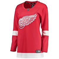 Maillot rouge pour femmes Fanatics des Red Wings de Détroit à domicile Breakaway