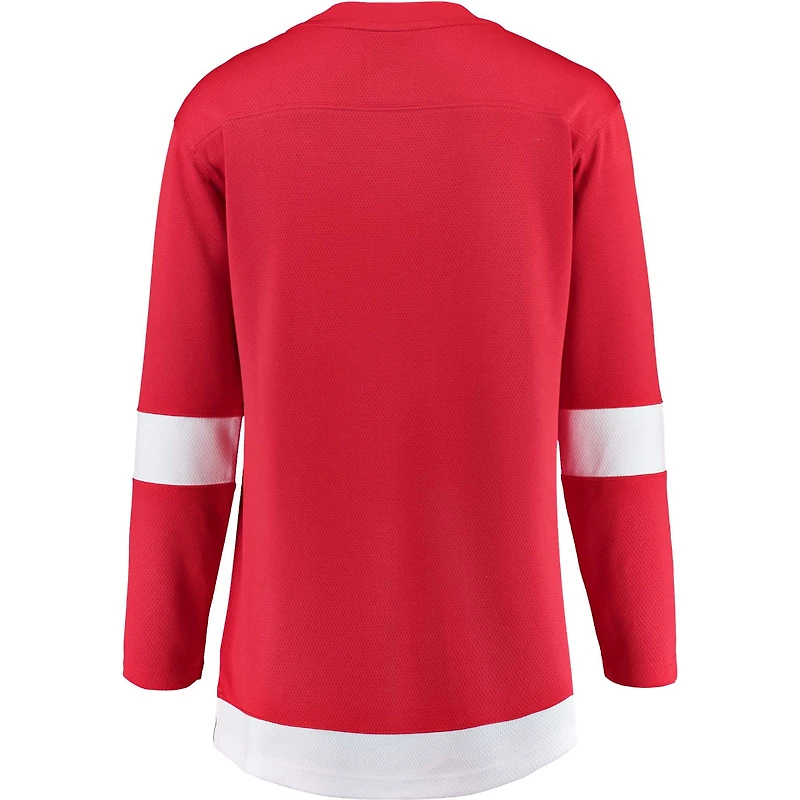 Fanatiques pour femmes de marque Red Wings Detroit Home Breakaway - Maillot vierge