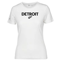 T-shirt blanc pour femme Detroit Red Wings Maddox City Capsule de Levelwear
