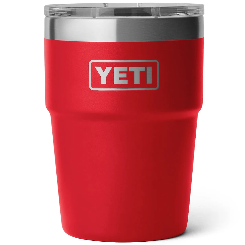 Gobelet empilable YETI Detroit Red Wings Rambler de 473 ml (16 oz) avec couvercle MagSlider