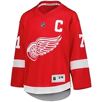 Youth Dylan Larkin Red Detroit Wings Home Replica Player Jersey