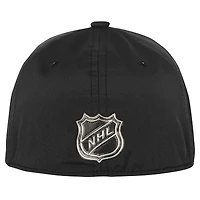 Casquette extensible authentique pour camp d'entraînement Pro des Red Wings de Detroit pour jeunes Fanatics noire