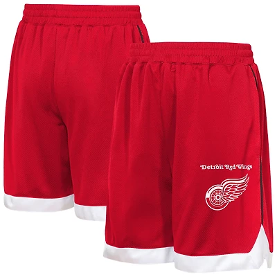 Youth Outerstuff Red Detroit Wings All Star Shorts