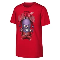 Youth Outerstuff  Red Detroit Wings Mascot Highlight T-Shirt