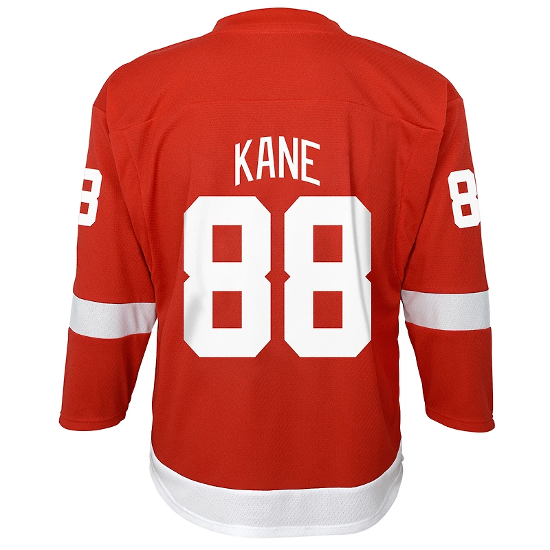 Maillot de joueur à domicile Patrick Kane Red Detroit Wings