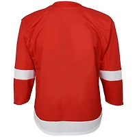 Maillot vierge Premier pour jeunes des Red Wings de Détroit, rouge, à domicile