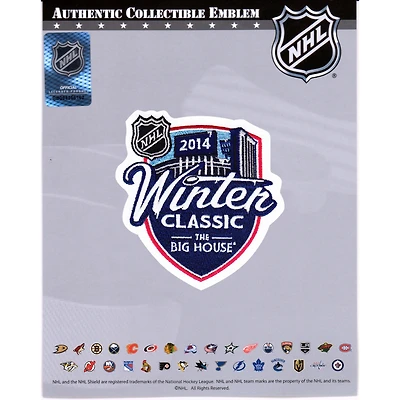 Detroit Red Wings vs. Toronto Maple Leafs 2014 NHL Winter Classic National Emblem Jersey Patch