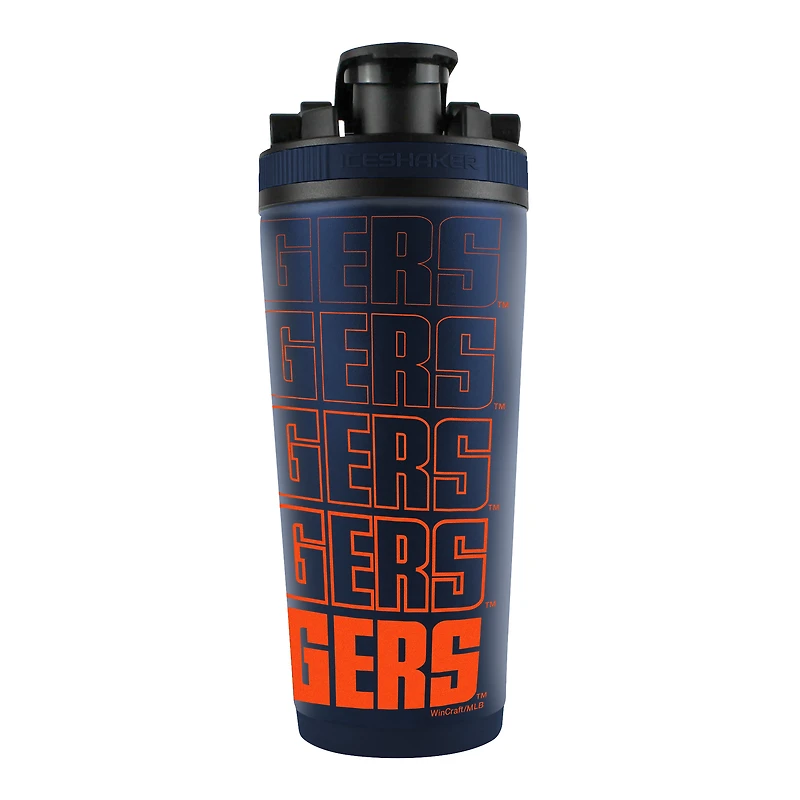 Bouteille shaker en acier inoxydable 4D de 26 oz des Detroit Tigers