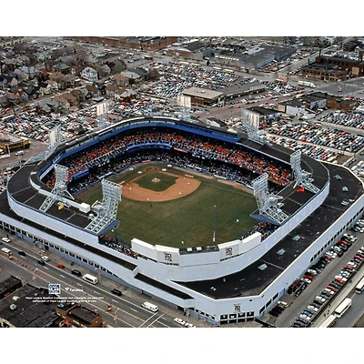 Detroit Tigers Unsigned Old Tiger Stadium Overview Photograph