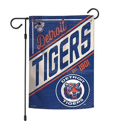 Drapeau de jardin Detroit Tigers WinCraft double face 12'' x 18''