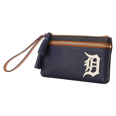 Dooney & Bourke Detroit Tigers Infield Double-Zip Wristlet