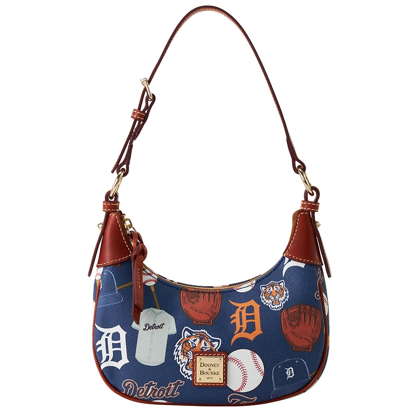 Sac hobo en cuir Luca des Tigers de Détroit de Dooney & Bourke