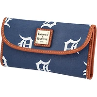 Dooney & Bourke Detroit Tigers Pochette continentale sportive à monogramme