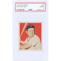 George Kell Detroit Tigers 1949 Bowman #26 PSA Authenticated 2 Rookie Card