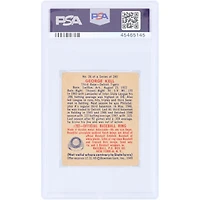 George Kell Detroit Tigers 1949 Bowman #26 PSA Authenticated 2 Rookie Card