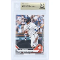 Carte de Gleyber Torres, Detroit Tigers, Topps Now 2025, sélection pour le match des étoiles de la MLB 2025 - Ligue américaine #ASG-GT, authentifiée BGS 9.5
